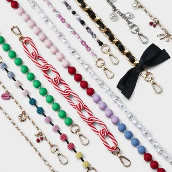 👑 A NEW DAY NWT Gold Chain Accessory Wristlet Phone Strap - Picture 4 of 9